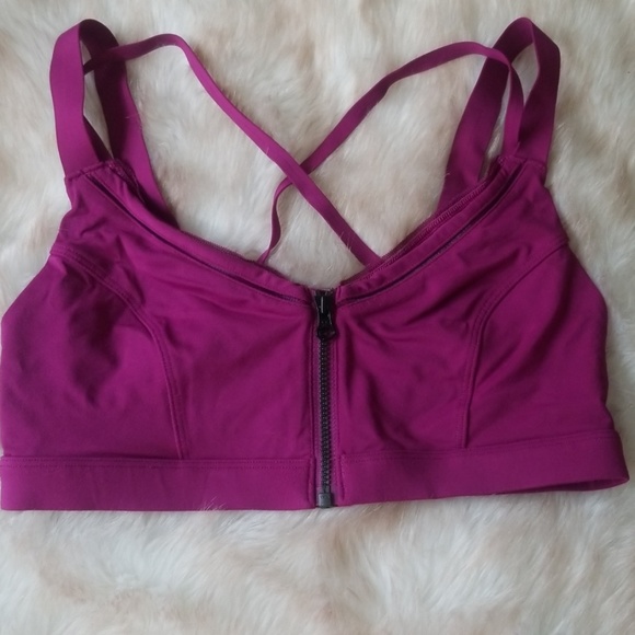 SOLD Lululemon Beautiful Magenta Sportsbra - Picture 1 of 7